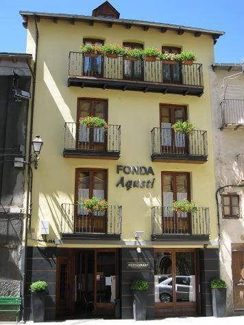 Fonda Agusti Hotell Esterri d'Àneu Exteriör bild